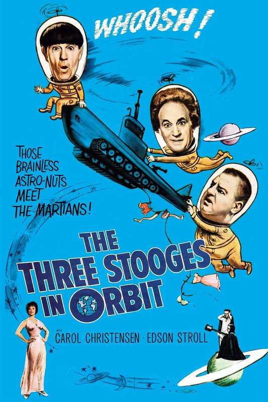 Three Stooges In Orbit   1962  DVD