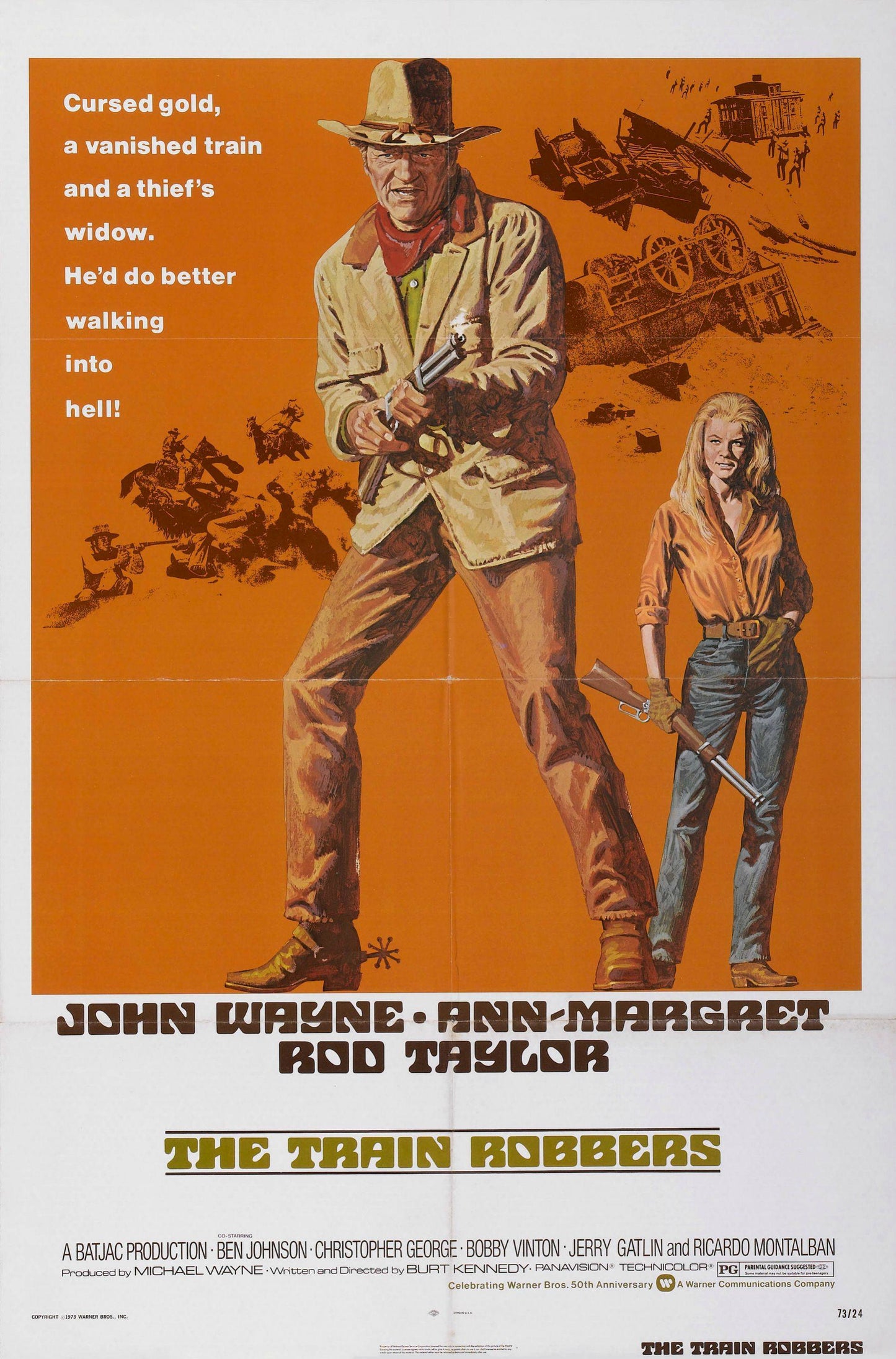 The Train Robbers 1973