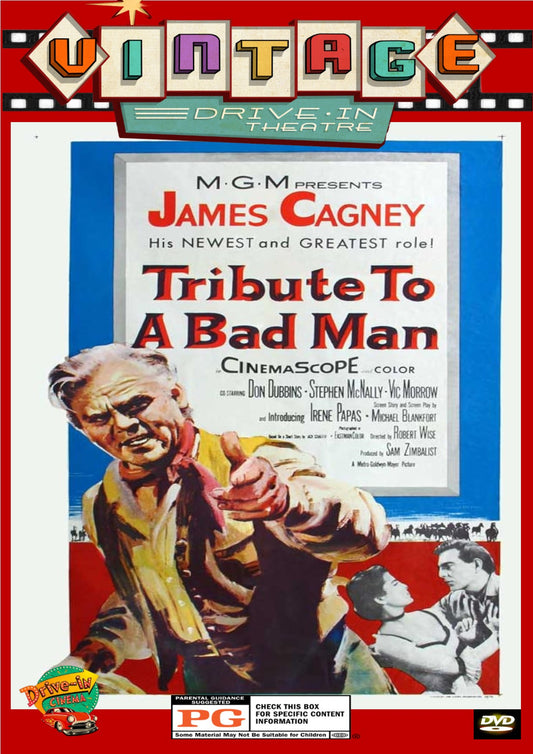 Tribute To A Bad Man  1956  DVD