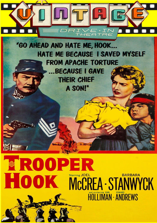 Trooper Hook   1957   DVD