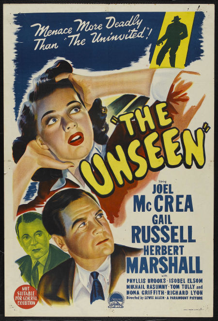 The Unseen 1945 DVD
