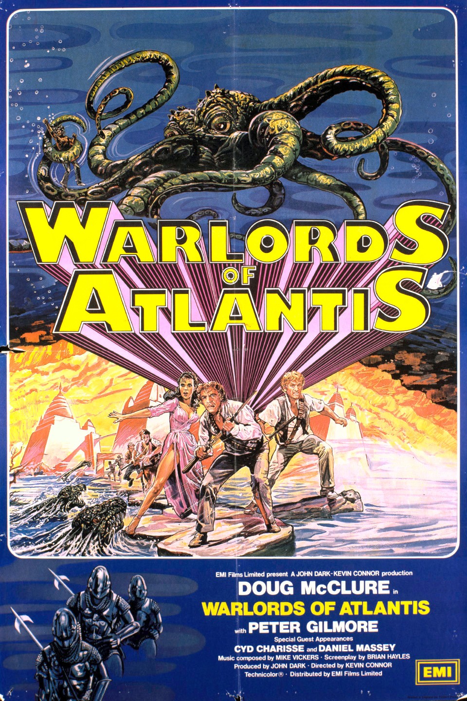 Warlords Of Atlantis 1978 DVD