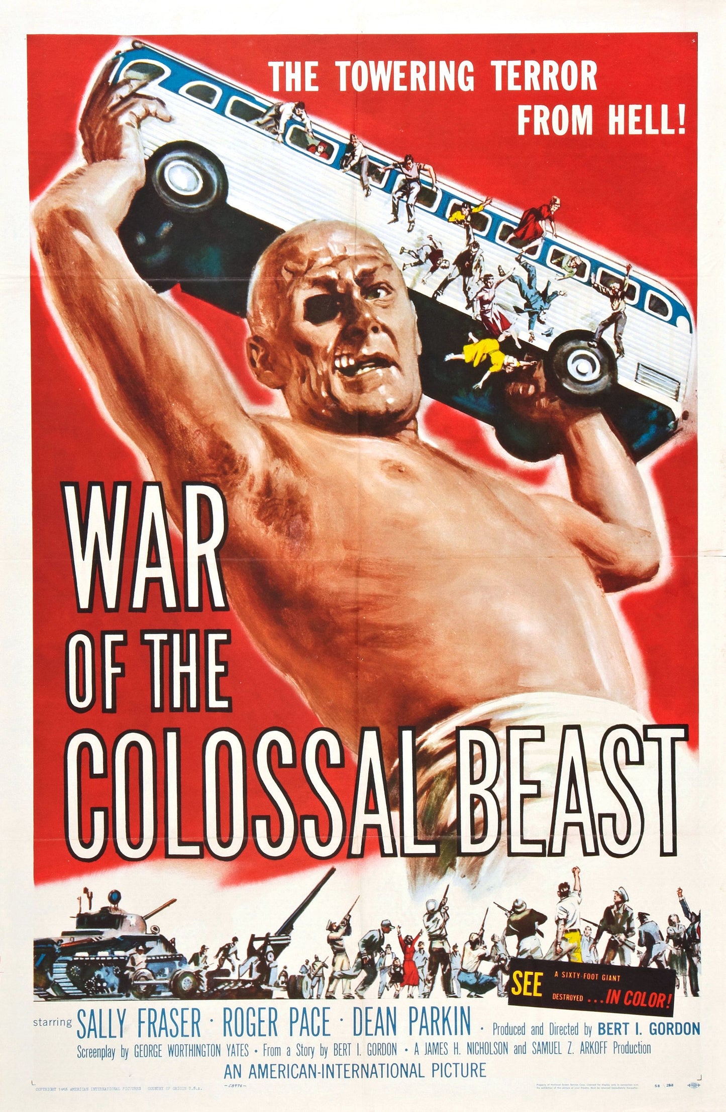 War Of The Colossal Beast 1958 DVD