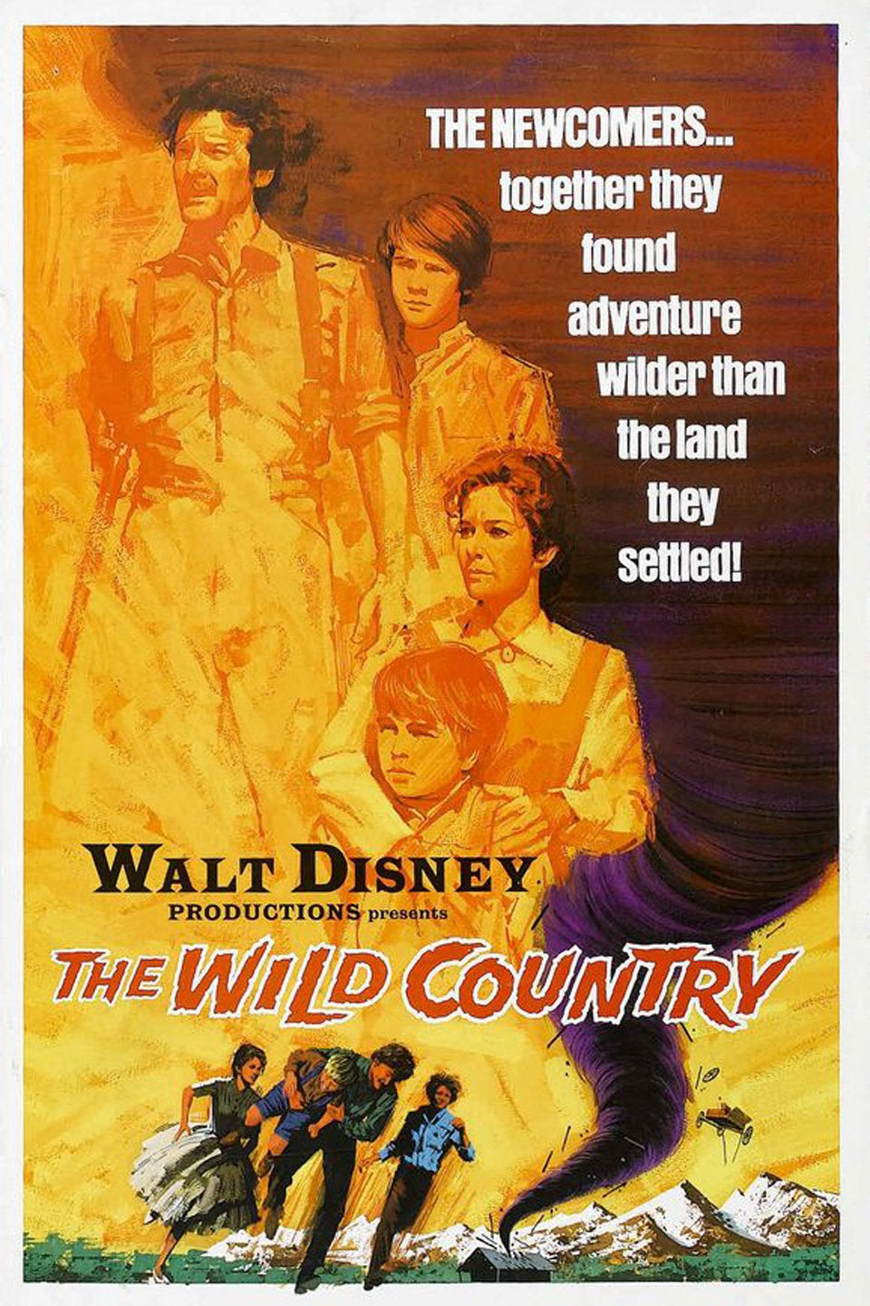 The Wild Country 1970 DVD