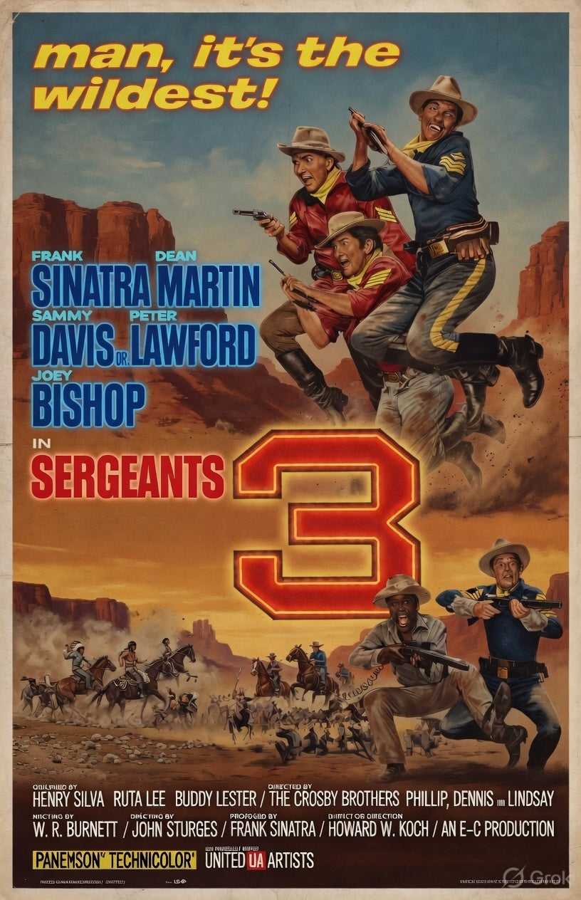 Sergeants 3   1961   DVD