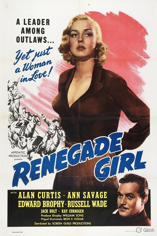 Renegade Girl  1946  DVD