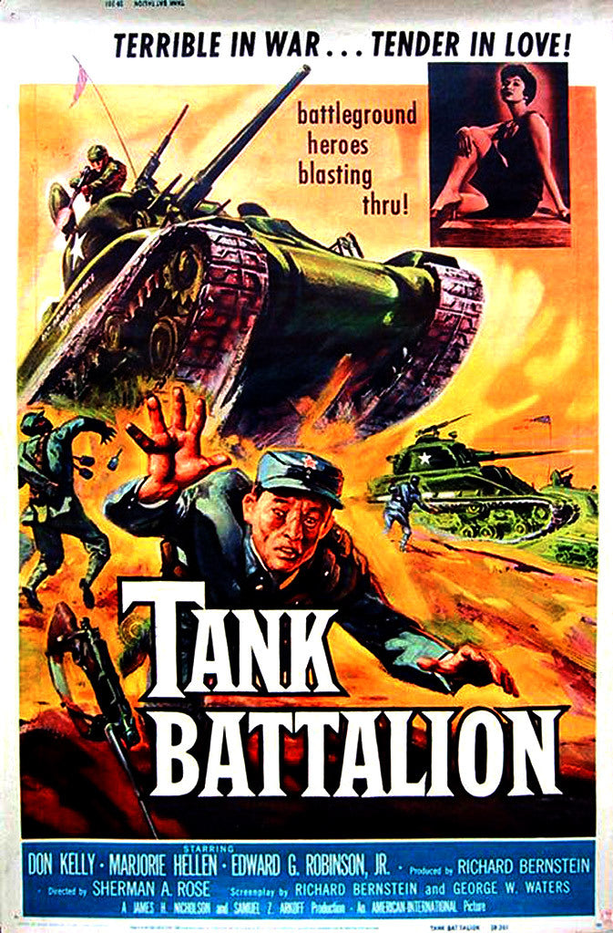 Tank Battalion   1958  DVD