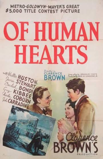 Of Human Hearts   1938  DVD
