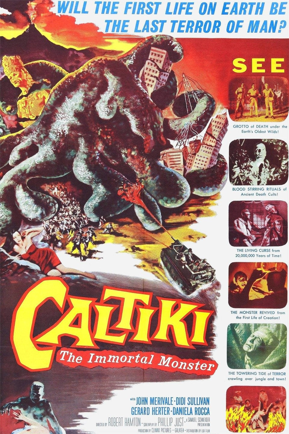 Caltiki The Immortal Monster   1959  DVD