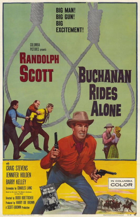 Buchanan Rides Alone   1958   DVD