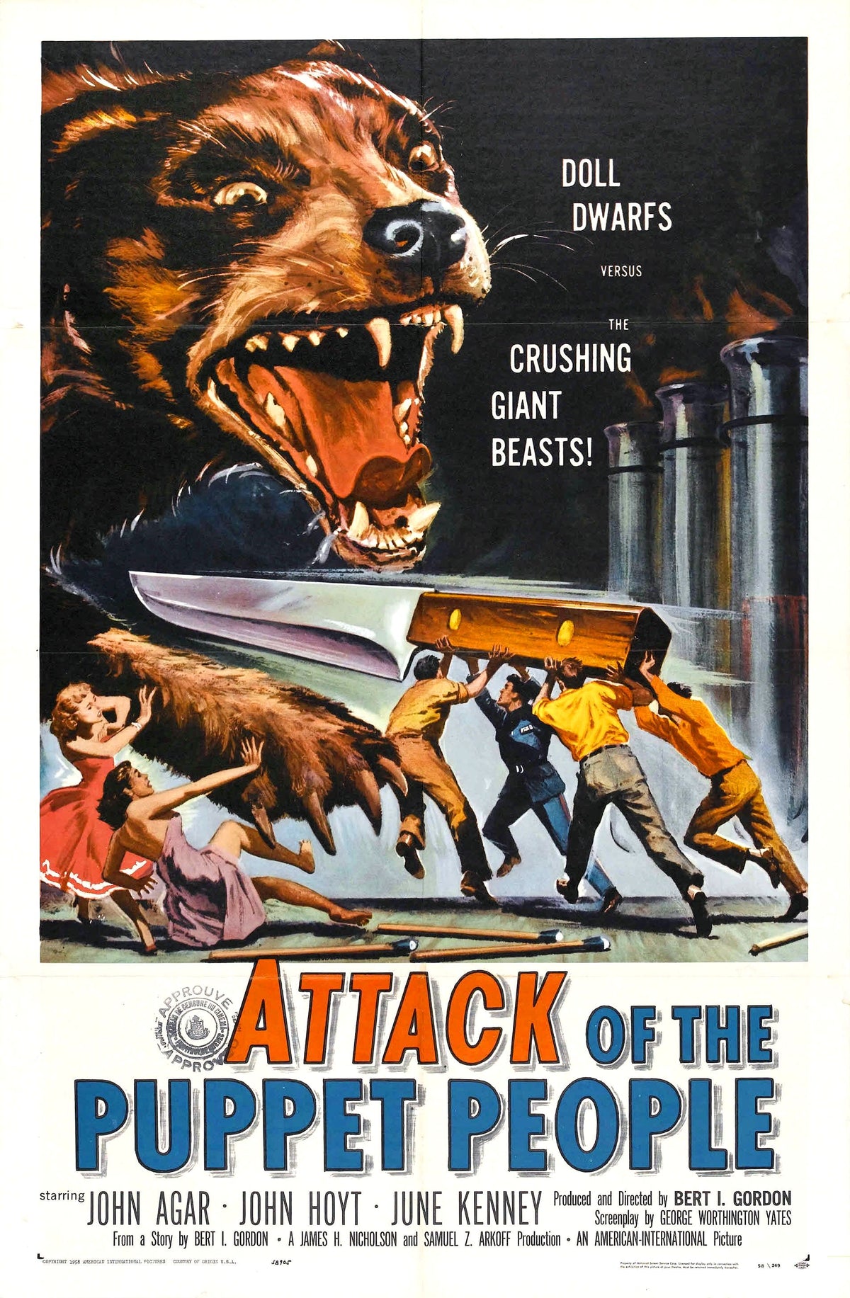 Attack Of The Puppet People   1958  DVD