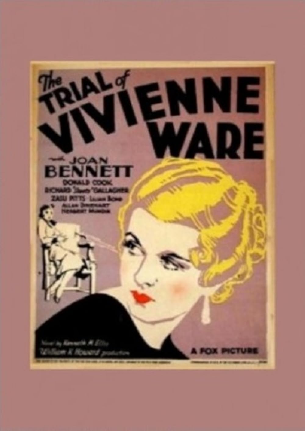 The Trial Of Vivienne Ware  1932  DVD