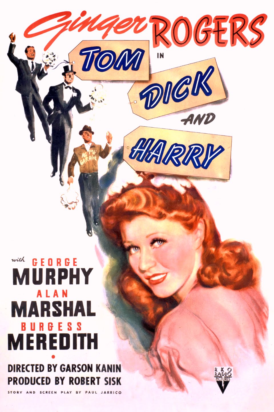 Tom , Dick And Harry  1941  DVD