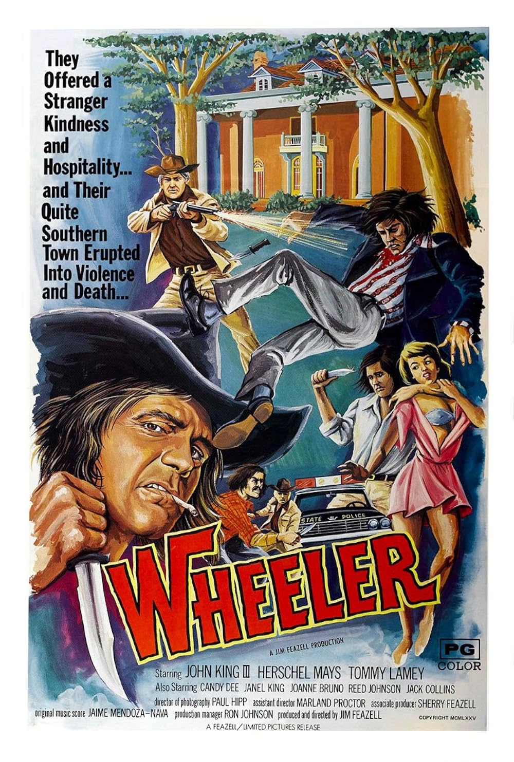 Wheeler (Psycho From Texas)  1975  DVD