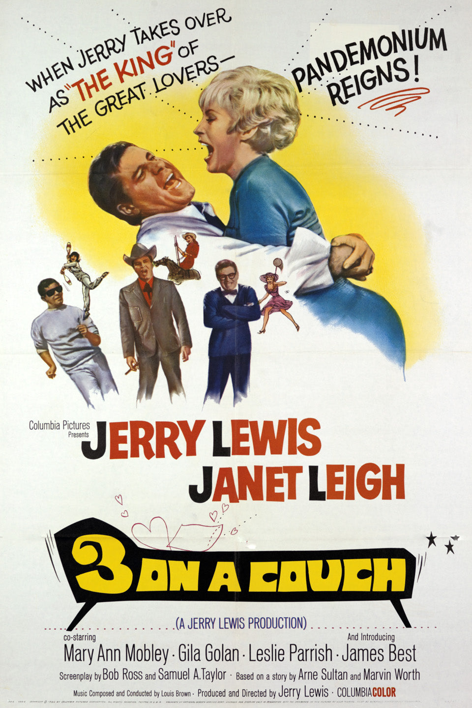 Three On A Couch   1966  DVD