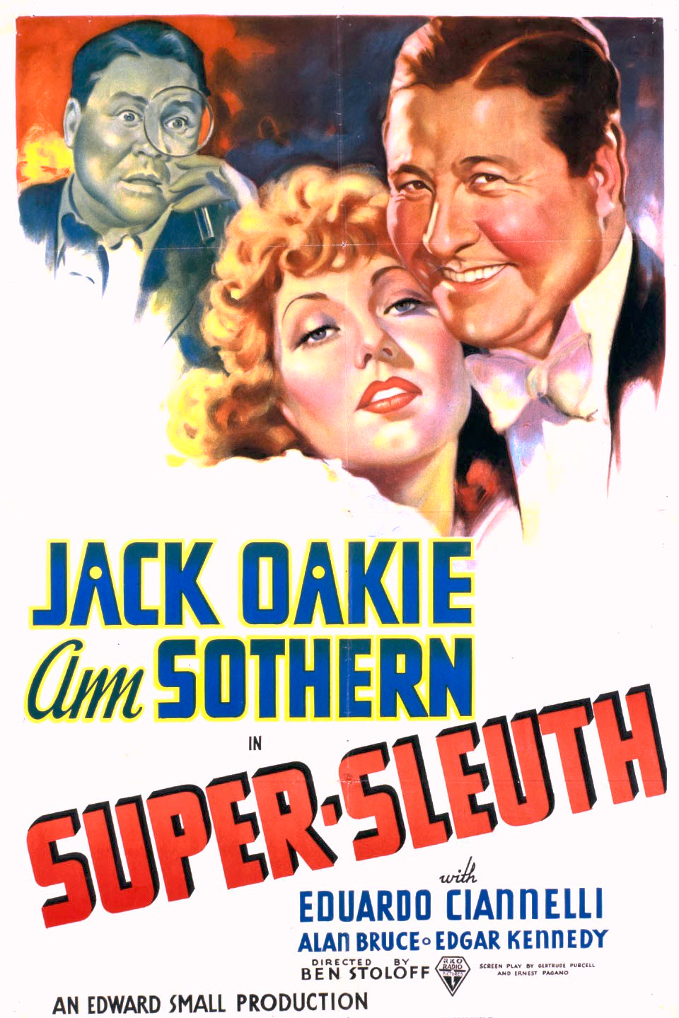 Super Sleuth  1937  DVD