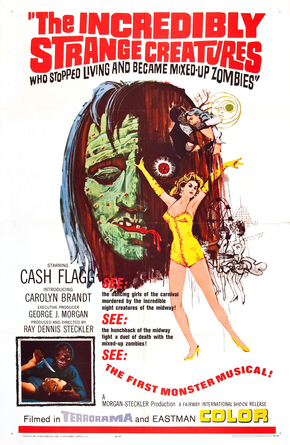 The Incredibly Strange Creatures   1964  DVD