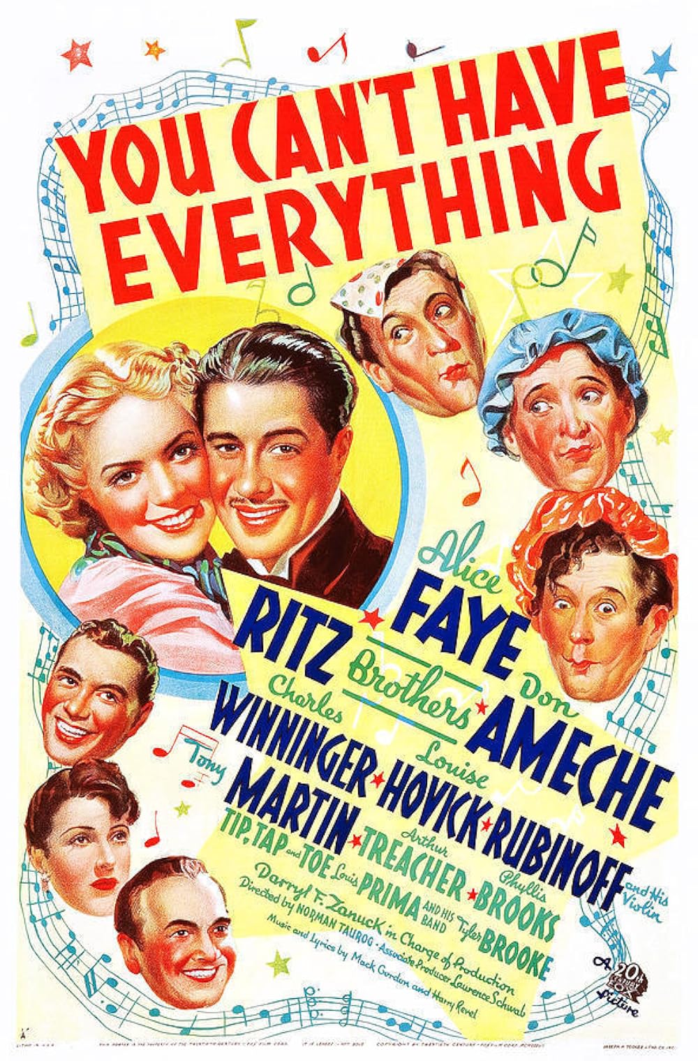 You Can't Have Everything  1937  DVD
