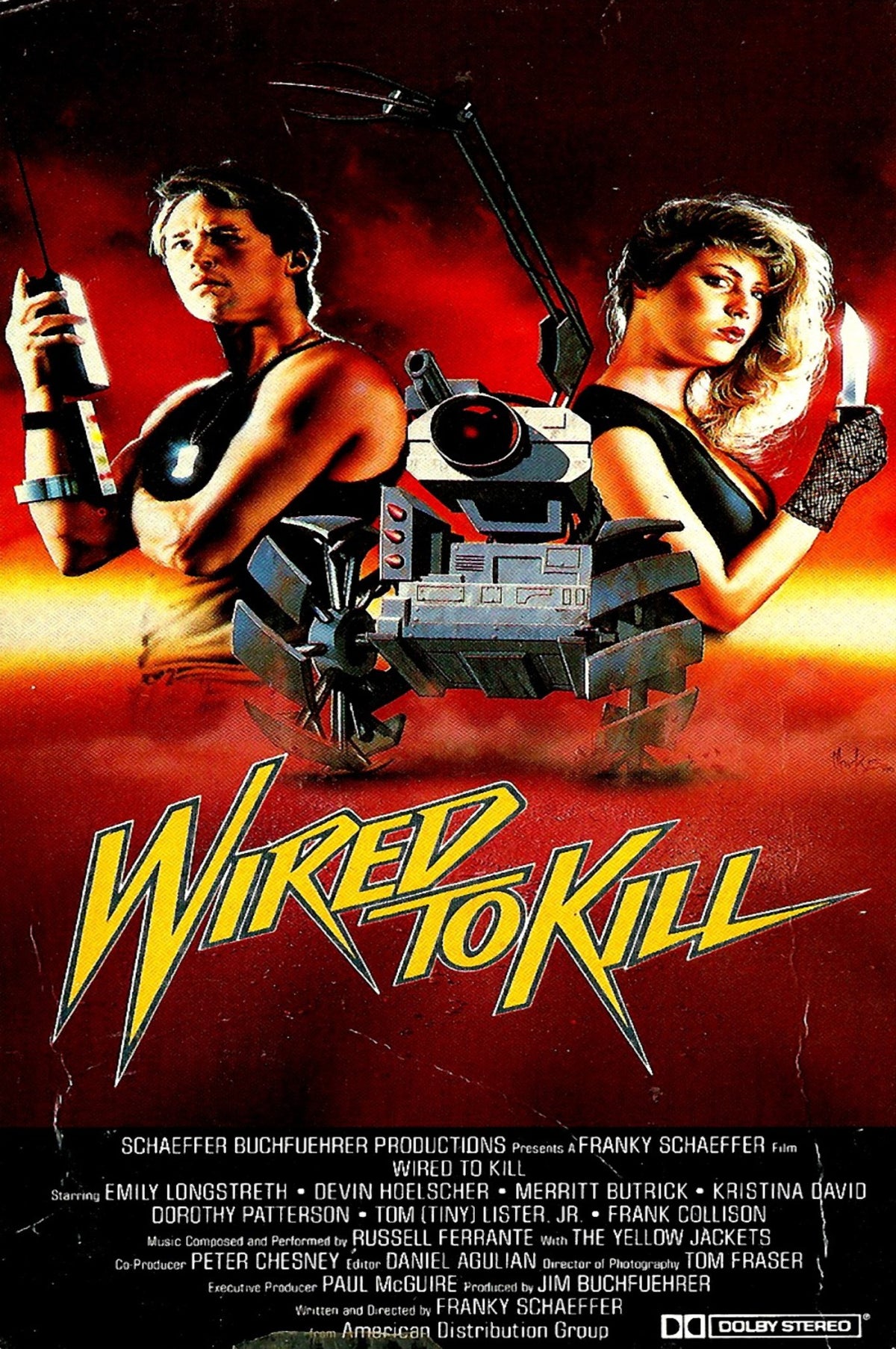 Wired To Kill   1986  DVD