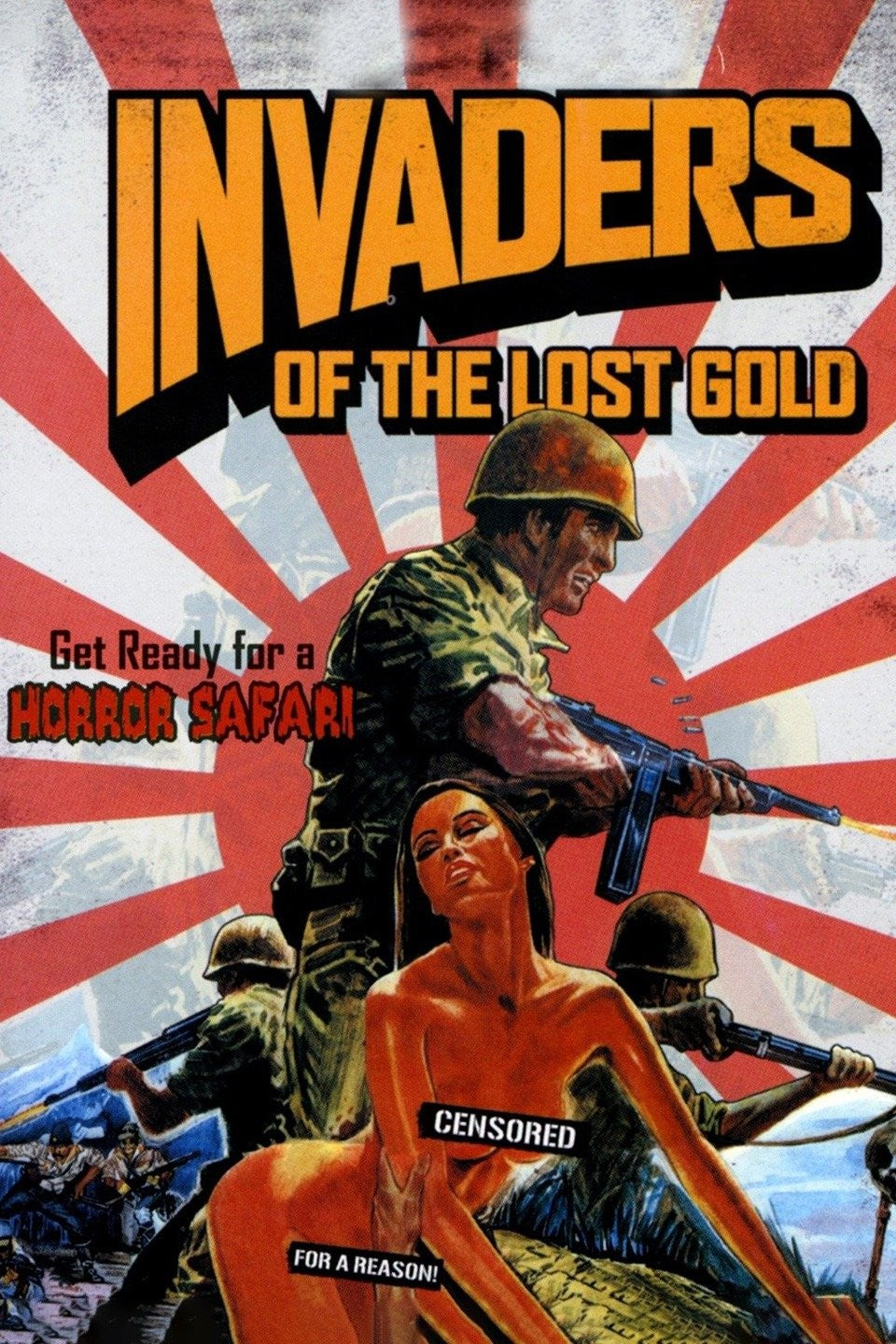 Invaders Of The Lost Gold  1982 DVD