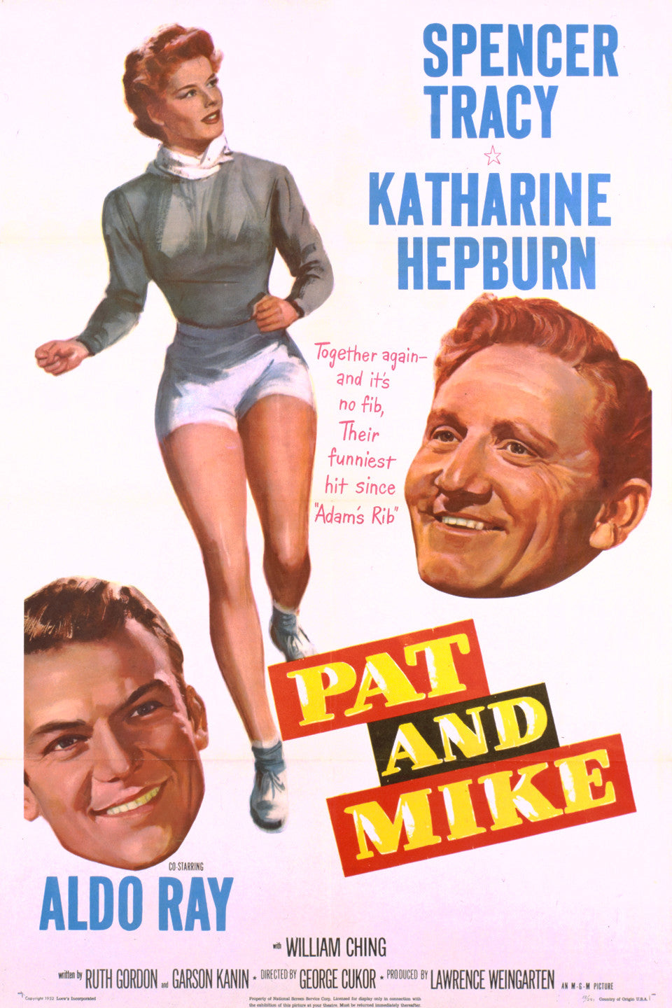 Pat And Mike   1952  DVD