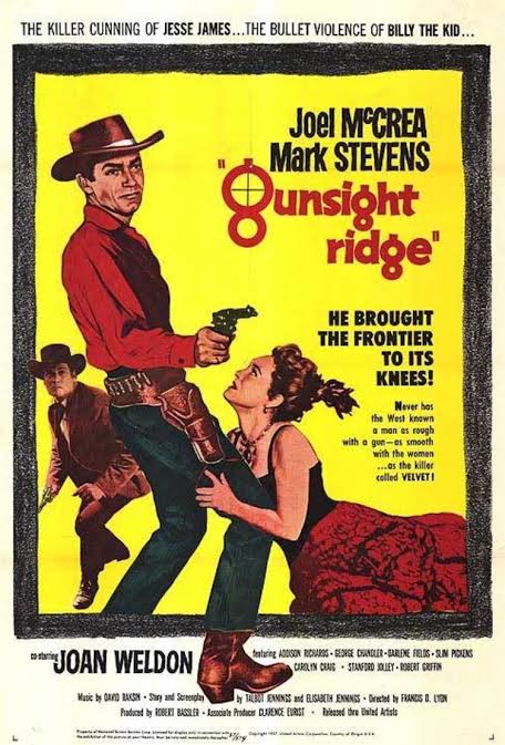 Gunsight Ridge   1957  DVD