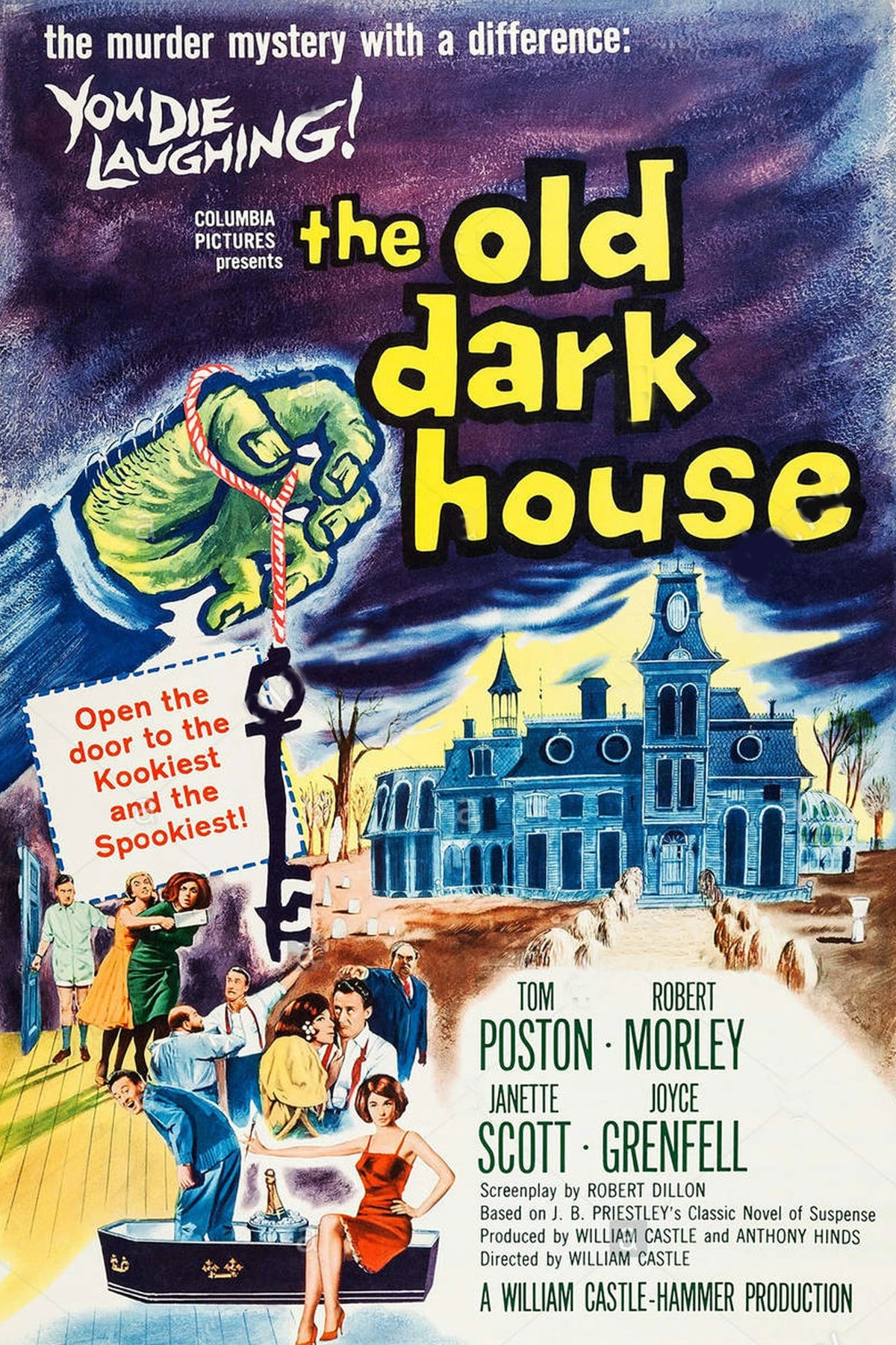 The Old Dark House  1963  DVD