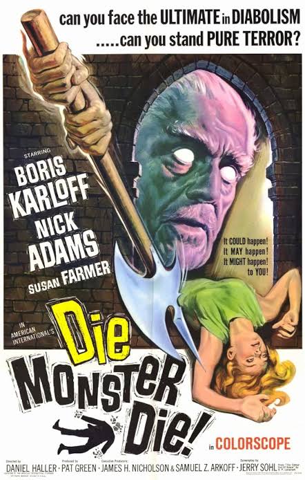 Die Monster Die  1965  DVD