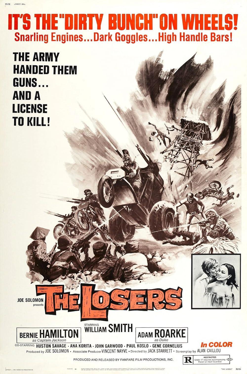 The Losers  1970  DVD