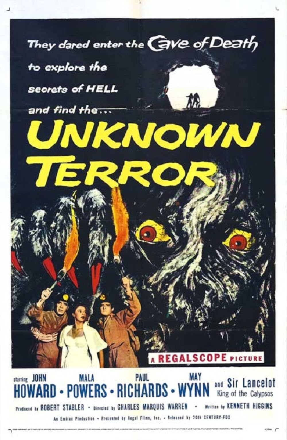 The Unknown Terror  1957 DVD