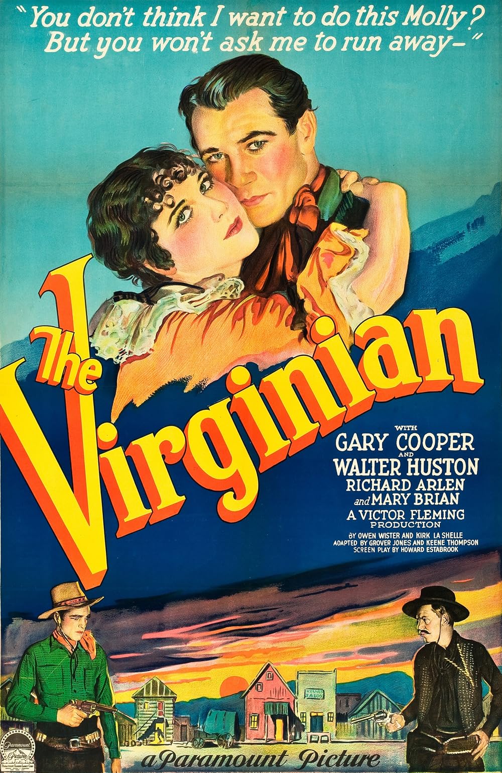 The Virginian  1929  DVD