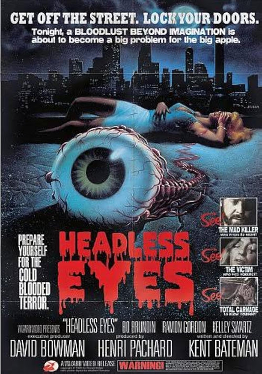 The Headless Eyes  1971  DVD