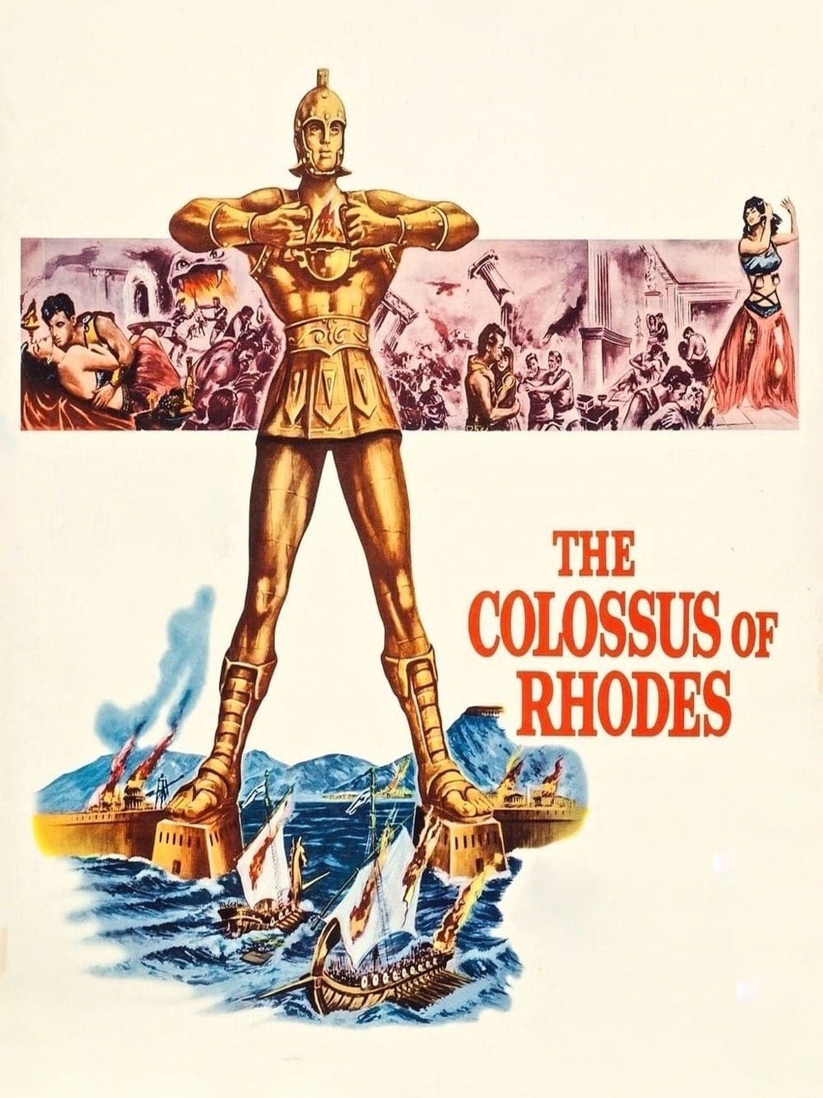 The Colossus Of Rhodes  1961 DVD