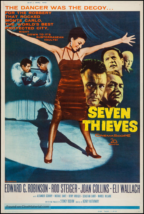 Seven Thieves  1960  DVD
