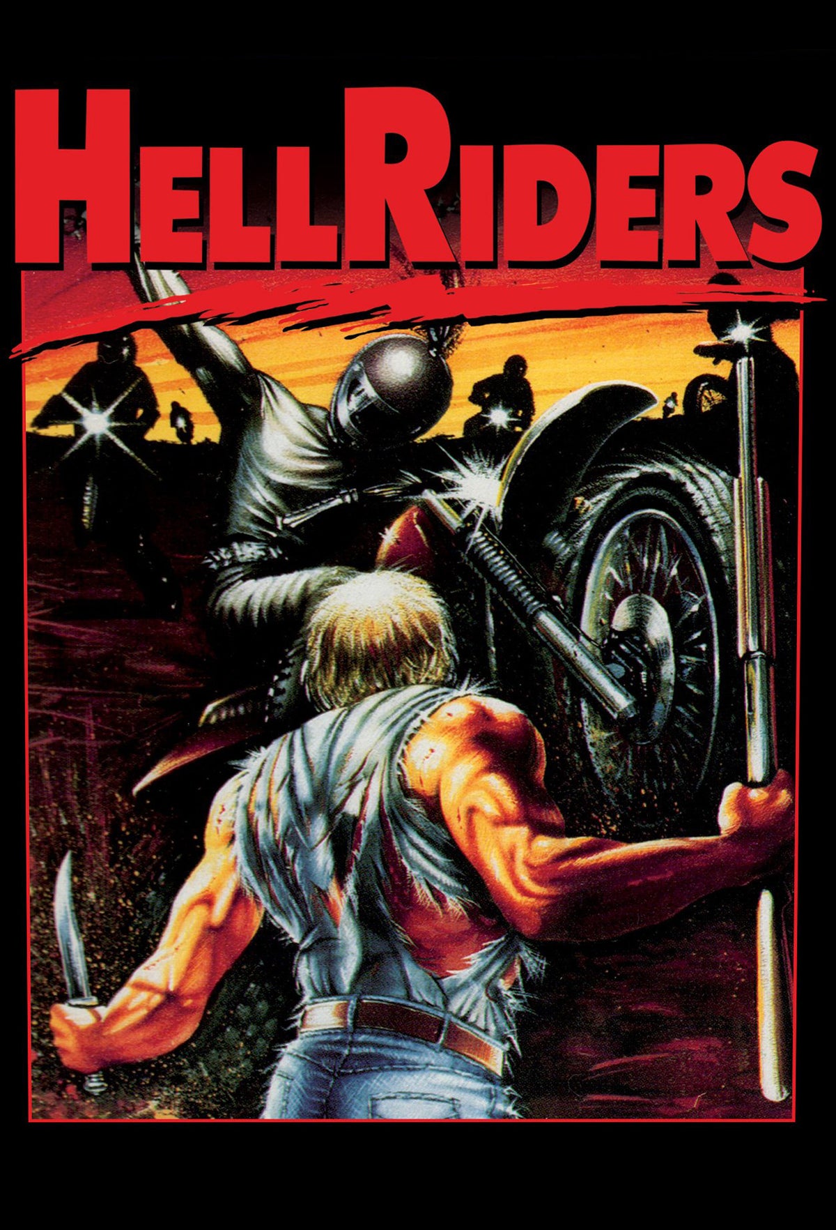 Hell Riders  1984  DVD