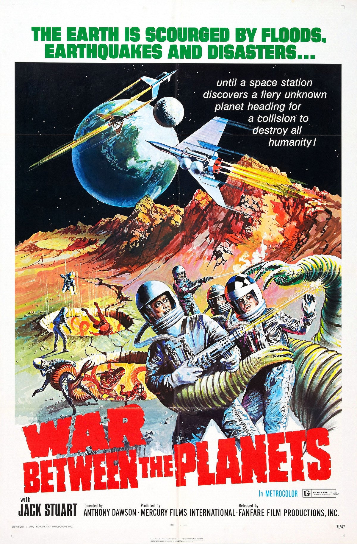War Between The Planets  1966 DVD