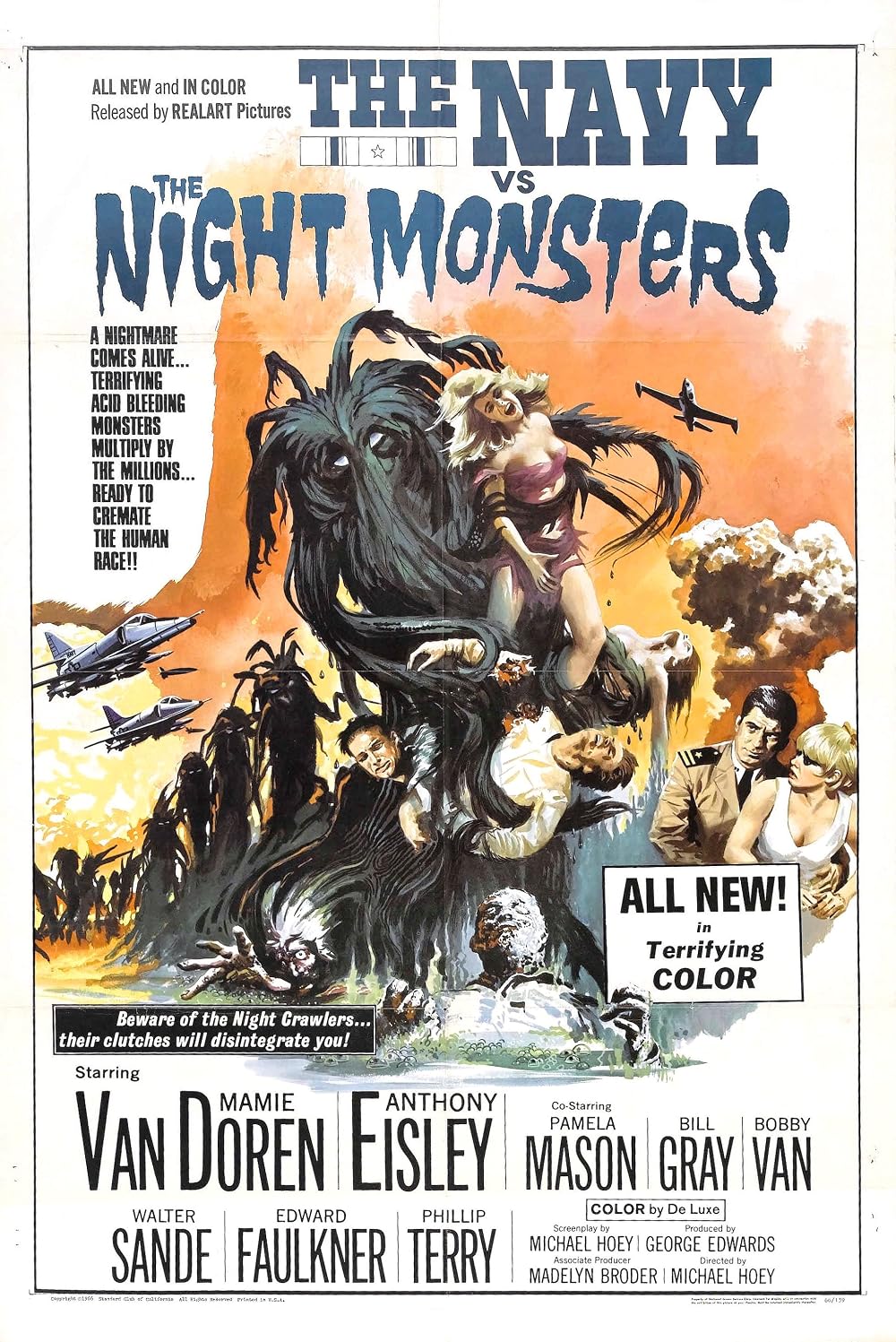 The Navy Vs The Night Monsters  1966  DVD