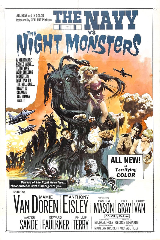 The Navy Vs The Night Monsters  1966  DVD