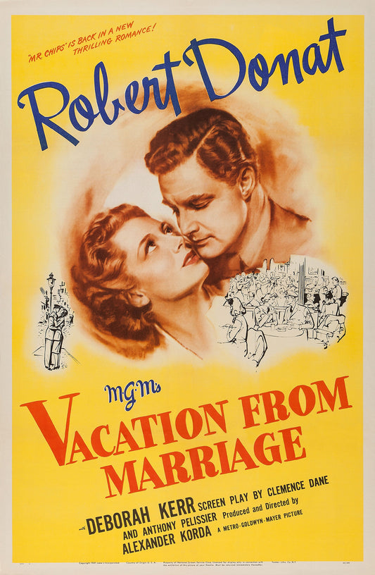 Vacation From Marriage  1945  DVD