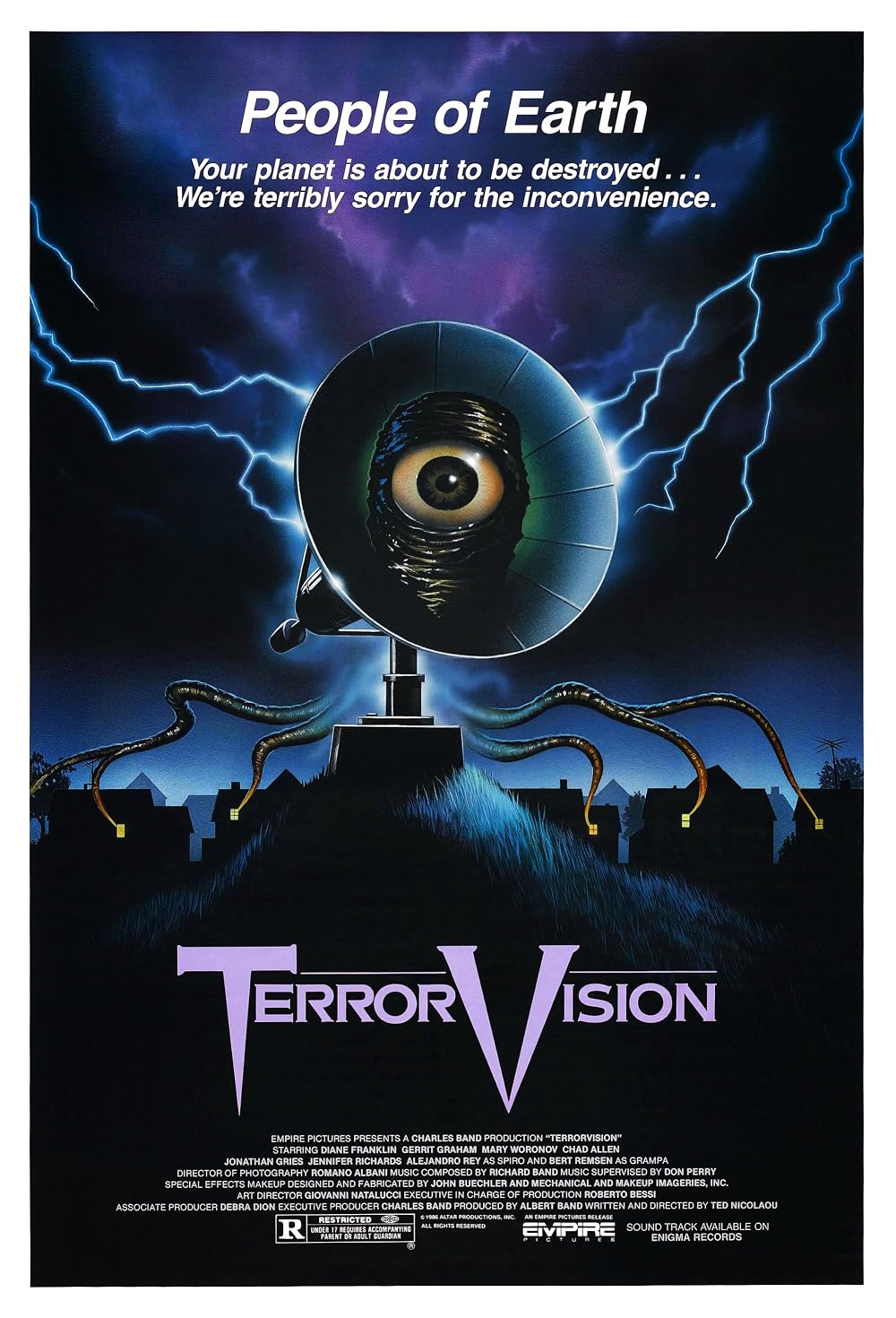 Terrorvision  1986  DVD