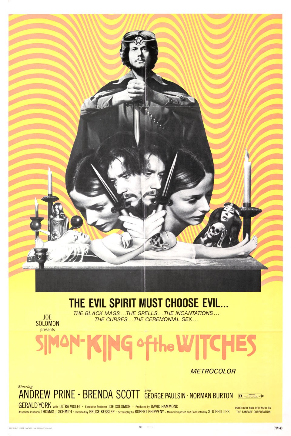 Simon King Of The Witches   1971  DVD