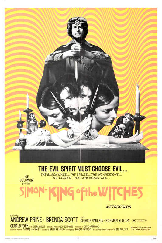 Simon King Of The Witches   1971  DVD