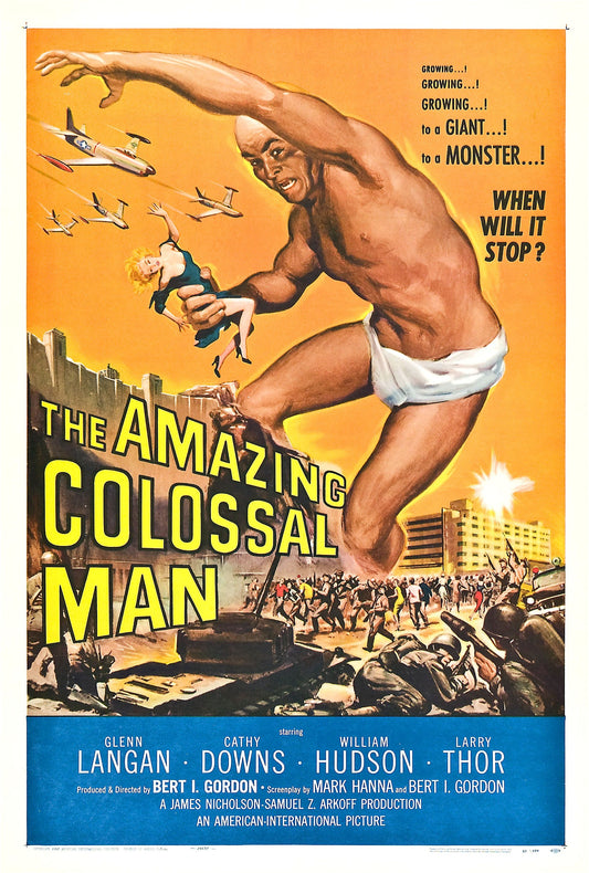 The Amazing Colossal Man  1957  DVD