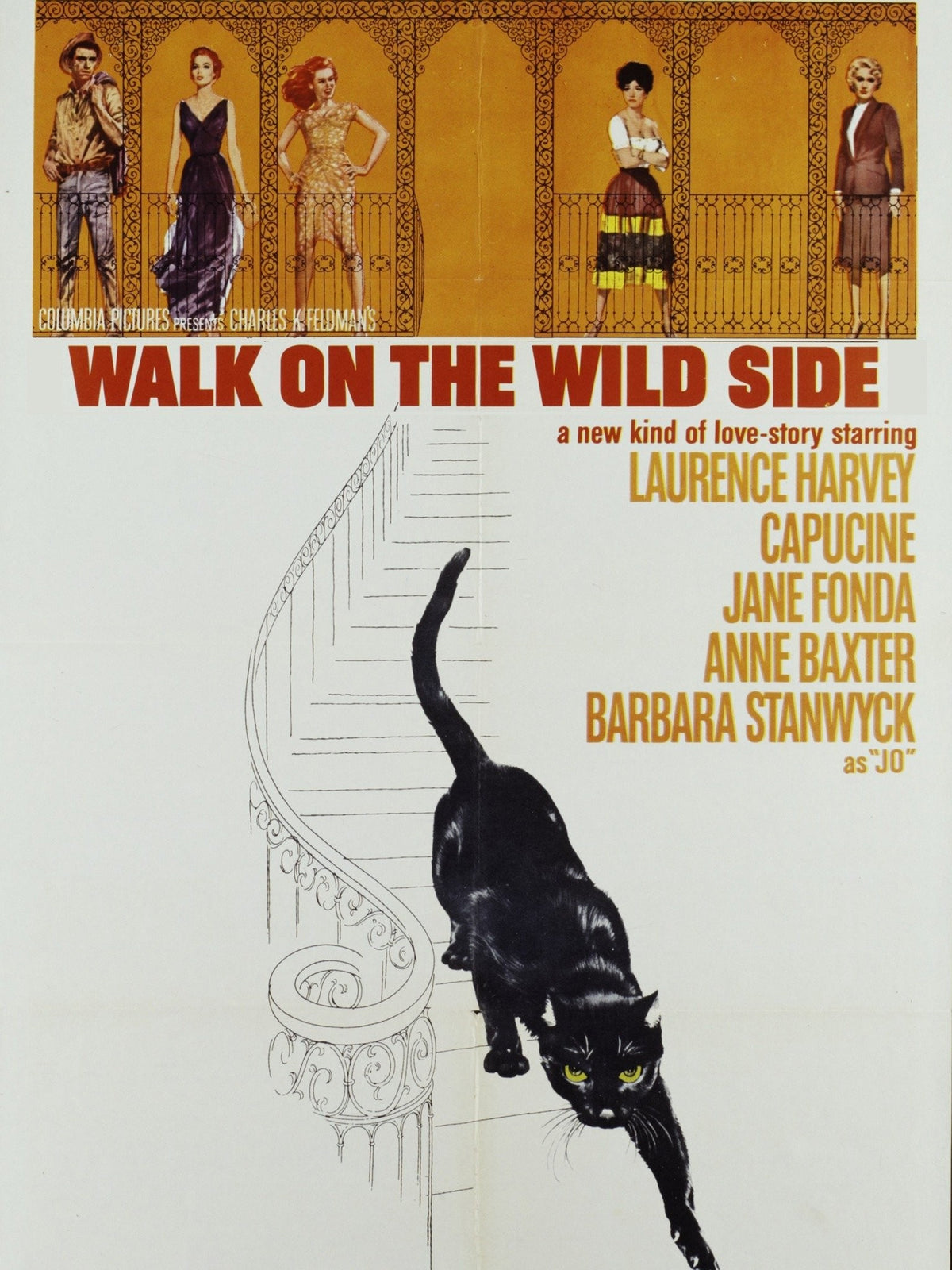 Walk On The Wild Side   1962  DVD
