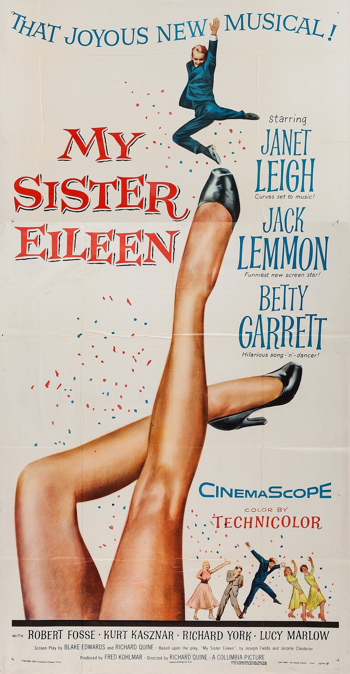 My Sister Eileen  1955  DVD