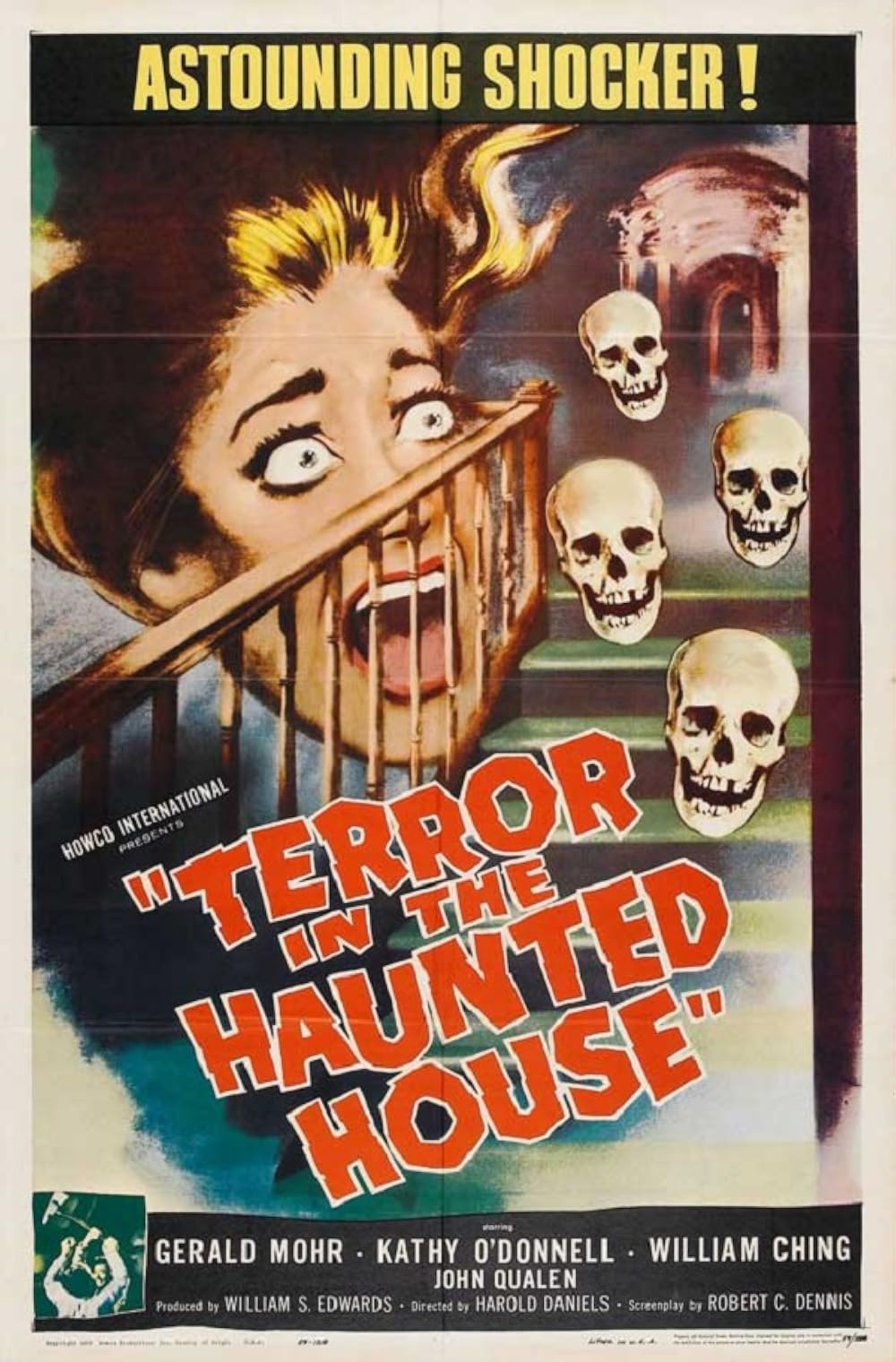Terror In The Haunted House   1958  DVD