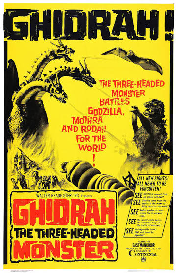 Ghidorah The Three Headed Monster 1964 DVD