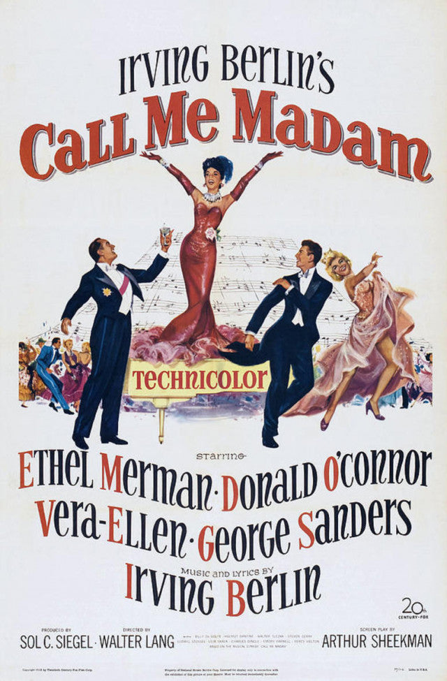 Call Me Madam  1953  DVD