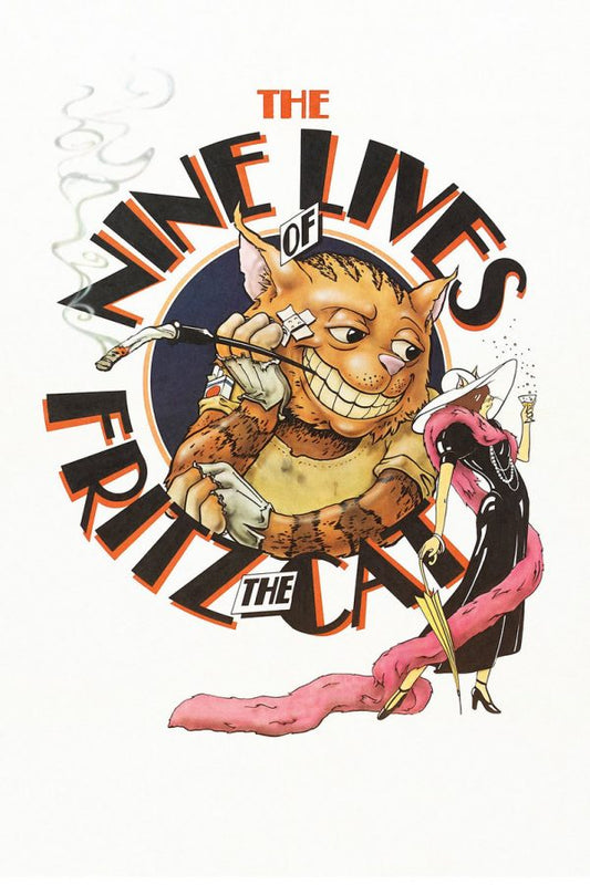 The Nine Lives Of Fritz The Cat   1974  DVD