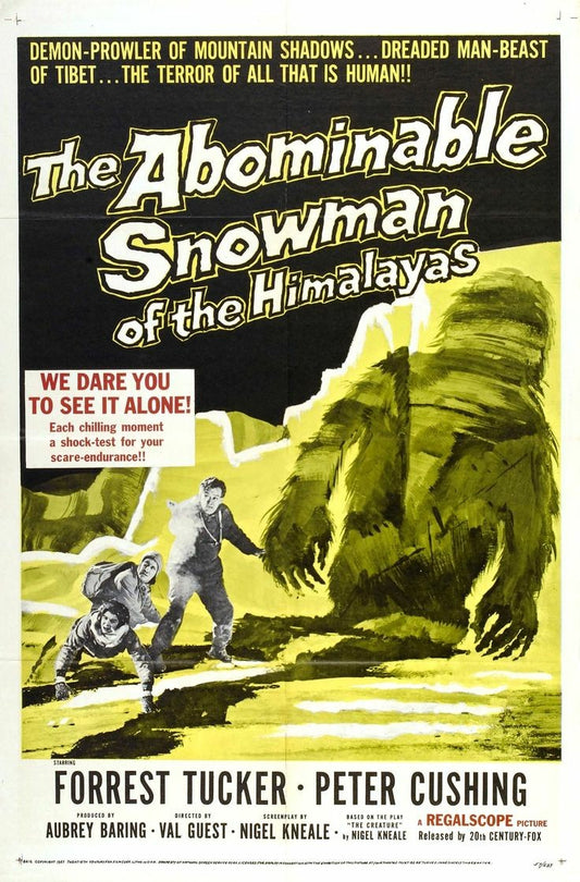 The Abominable Snowman  1957  DVD